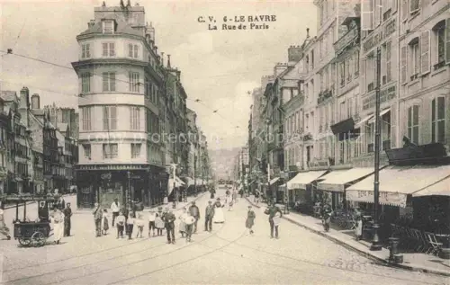 AK / Ansichtskarte LE HAVRE 76 Rue de Paris