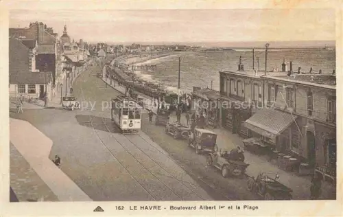 AK / Ansichtskarte LE HAVRE 76 Boulevard Albert Ier et la plage