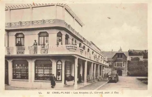 AK / Ansichtskarte Criel-Plage DIEPPE 76 Seine-Maritime Les Arcades
