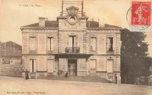 AK / Ansichtskarte Blaye 33 Gironde La Poste 