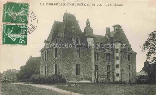 AK / Ansichtskarte La Chapelle-Chaussee RENNES 35 Ille-et-Vilaine Le Chateau Schloss 