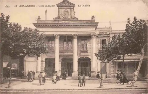 AK / Ansichtskarte ARCACHON 33 Gironde Cote d'Argent La Mairie Rathaus 