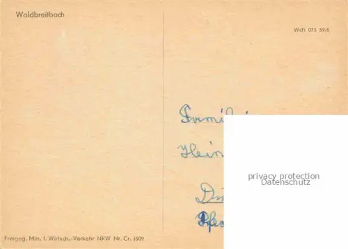 AK / Ansichtskarte Waldbreitbach Wiedtal Neuwied Rheinland-Pfalz Fliegeraufnahme