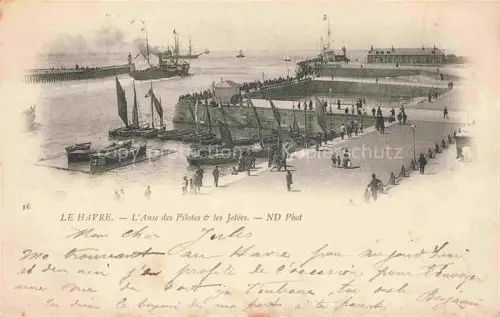 AK / Ansichtskarte LE HAVRE 76 L'Anse des Pilotes et les jetées
