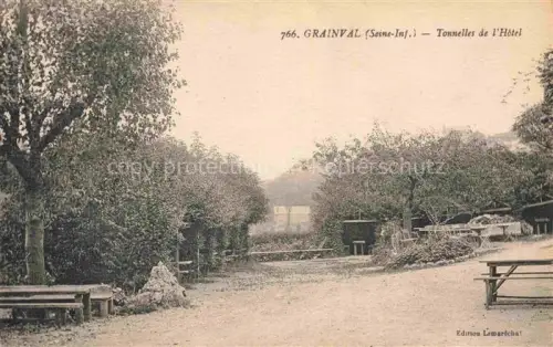 AK / Ansichtskarte Grainval LE HAVRE St-Leonard 76 Tonnelles de l'hôtel