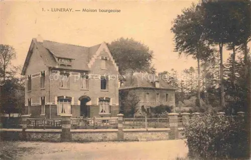 AK / Ansichtskarte Luneray DIEPPE 76 Seine-Maritime Maison bourgeoise Feldpost