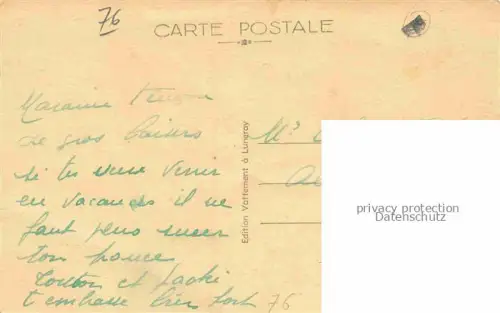 AK / Ansichtskarte Luneray DIEPPE 76 Seine-Maritime Monument aux Morts