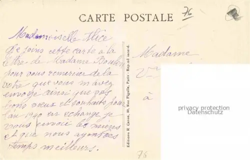 AK / Ansichtskarte Luneray DIEPPE 76 Seine-Maritime La Mairie et l'église