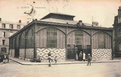 AK / Ansichtskarte ELBEUF Rouen 76 Seine-Maritime La Poissonnerie