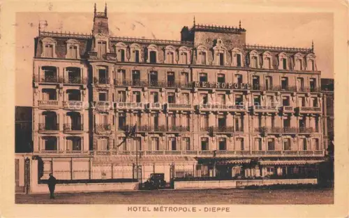 AK / Ansichtskarte DIEPPE 76 Seine-Maritime Hôtel Métropole