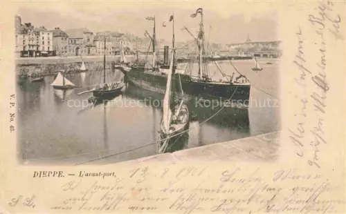 AK / Ansichtskarte DIEPPE 76 Seine-Maritime L'avant-port