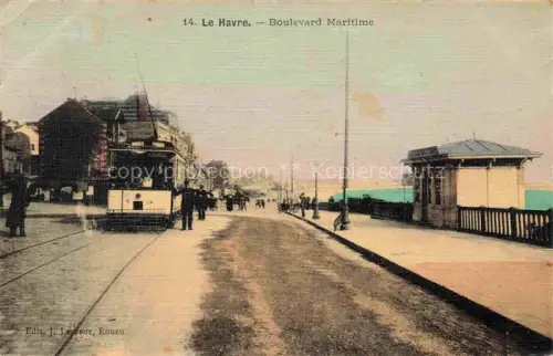 AK / Ansichtskarte LE HAVRE 76 Boulevard Maritime