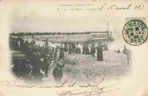 AK / Ansichtskarte LE HAVRE 76 La jetée