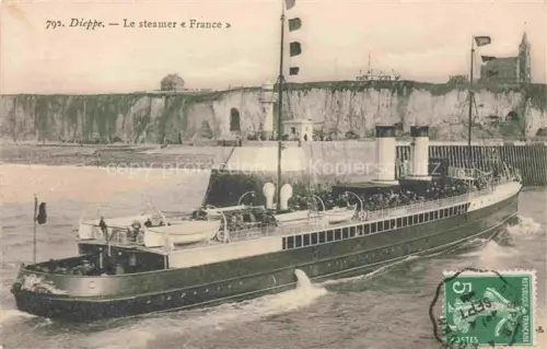 AK / Ansichtskarte DIEPPE 76 Seine-Maritime Le Steamer France