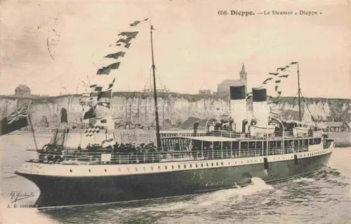 AK / Ansichtskarte DIEPPE 76 Seine-Maritime Le Steamer Dieppe
