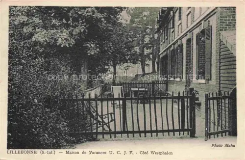 AK / Ansichtskarte Lillebonne LE HAVRE 76 Seine-Maritime Maison de Vacances U.C.J.F. côté Westphalen
