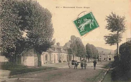 AK / Ansichtskarte Eu DIEPPE 76 Seine-Maritime Boulevard Victor Hugo