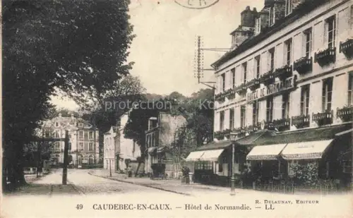 AK / Ansichtskarte Caudebec-en-Caux ROUEN 76 Seine-Maritime Hôtel de Normandi