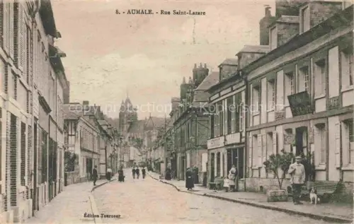 AK / Ansichtskarte Aumale DIEPPE 76 Seine-Maritime Rue Saint-Lazare
