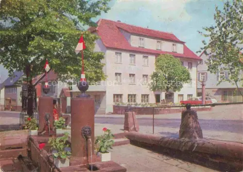 AK / Ansichtskarte Beerfelden Odenwald Hessen Gasthof Zur Muemlingquelle