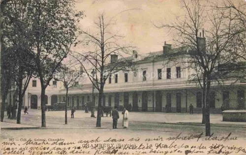 AK / Ansichtskarte CHAMBERY 73 Savoie La gare Bahnhof