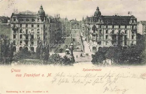 AK / Ansichtskarte FRANKFURT AM MAIN Kaiserstrasse