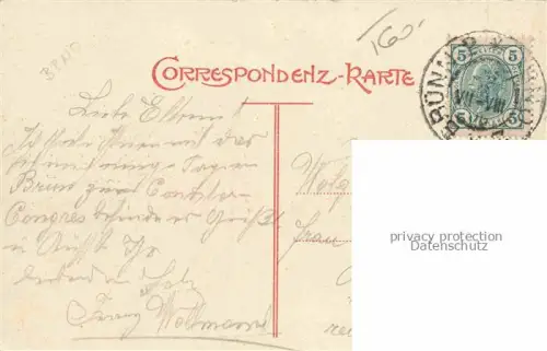 AK / Ansichtskarte Bruenn  BRNO CZ Stadtpanorama Grosser Platz Rennergasse Jesuitenkirche