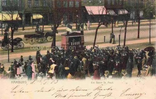 AK / Ansichtskarte HAMBURG  CITY Ein Stueck St. Pauli