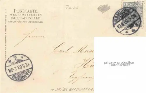 AK / Ansichtskarte HAMBURG  CITY Ein Stueck St. Pauli