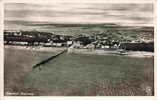 AK / Ansichtskarte ZINNOWITZ Ostseebad Fliegeraufnahme