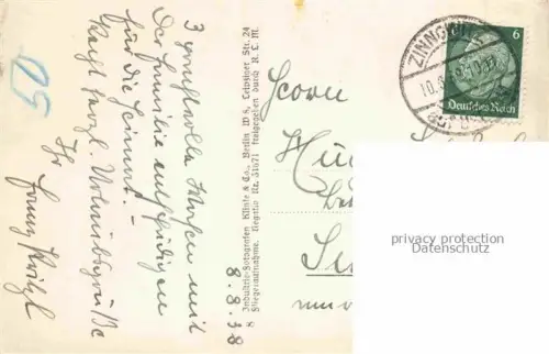 AK / Ansichtskarte ZINNOWITZ Ostseebad Fliegeraufnahme