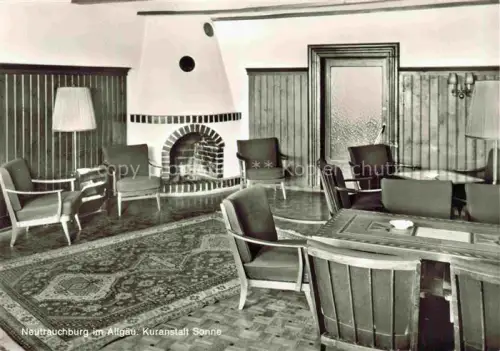 AK / Ansichtskarte Neutrauchburg Isny Allgaeu Bayern Kuranstalt Sonne Gastraum