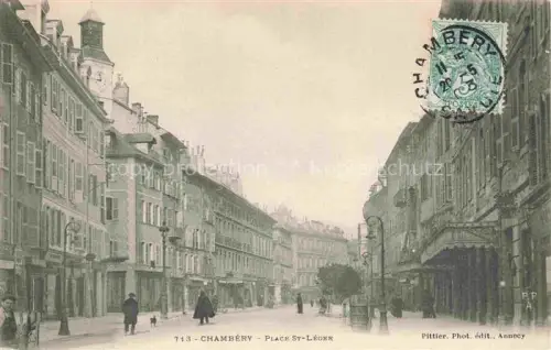 AK / Ansichtskarte CHAMBERY 73 Savoie Place Saint Léger
