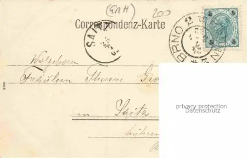 AK / Ansichtskarte Bruenn  BRNO CZ Panorama Schreibwald