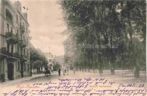AK / Ansichtskarte BAD NAUHEIM Mittlere Parkstrasse