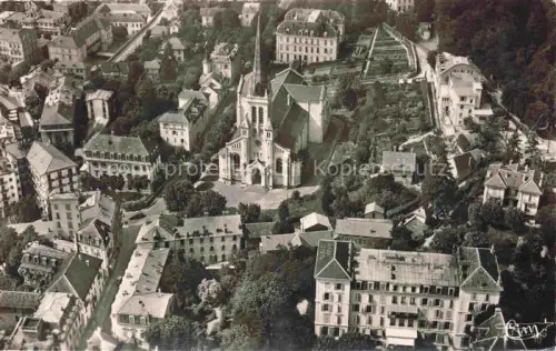 AK / Ansichtskarte AIX-LES-BAINS Chambery 73 Savoie Eglise Notre-Dame de l'Assomption et son quartier vue aérienne