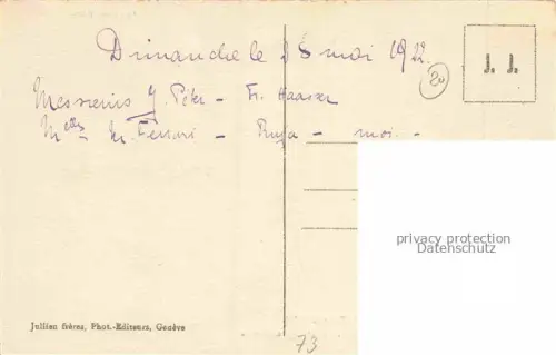 AK / Ansichtskarte AIX-LES-BAINS Chambery 73 Savoie Sommet du Mont Revard les hôtels vue vers le Mont Blanc