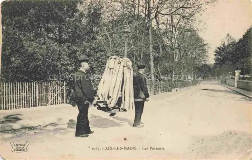 AK / Ansichtskarte AIX-LES-BAINS Chambery 73 Savoie Les porteurs