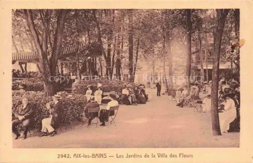 AK / Ansichtskarte AIX-LES-BAINS Chambery 73 Savoie Les jardins de la Villa des Fleurs