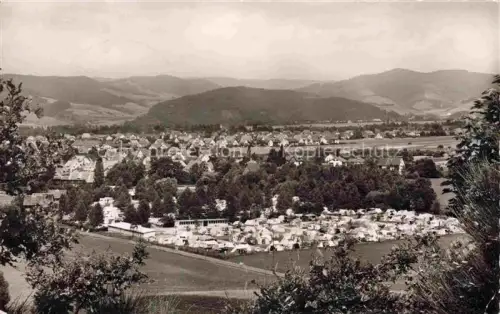 AK / Ansichtskarte Kirchzarten Breisgau-Hochschwarzwald BW Panorama Luftkurort Zeltplatz Schwarzwald