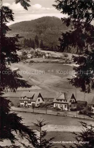 AK / Ansichtskarte Huzenbach Baiersbronn Freudenstadt BW Blick ins Tal Luftkurort im Murgtal Ansicht vom Waldrand aus