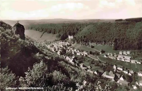 AK / Ansichtskarte Weissenstein Lauterstein Wuerttemberg Goeppingen BW Panorama Luftkurort