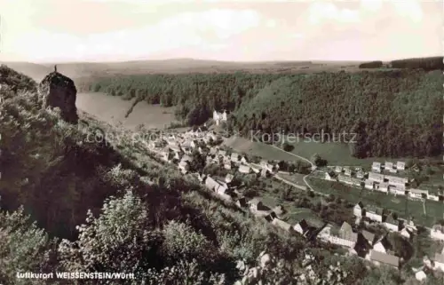 AK / Ansichtskarte Weissenstein Lauterstein Wuerttemberg Goeppingen BW Panorama Luftkurort