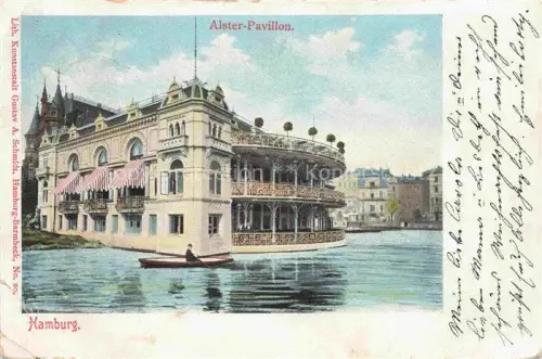AK / Ansichtskarte HAMBURG  CITY Alster-Pavillon