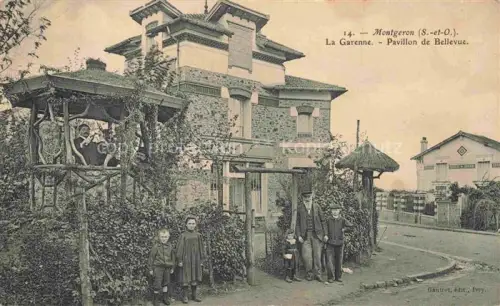 AK / Ansichtskarte Montgeron EVRY 91 Essonne La Garenne Pavillon de Bellevue