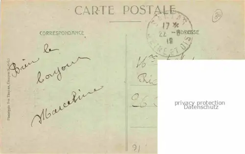 AK / Ansichtskarte Saclas Etampes 91 Essonne Vue générale et la gare arrivée d'un train