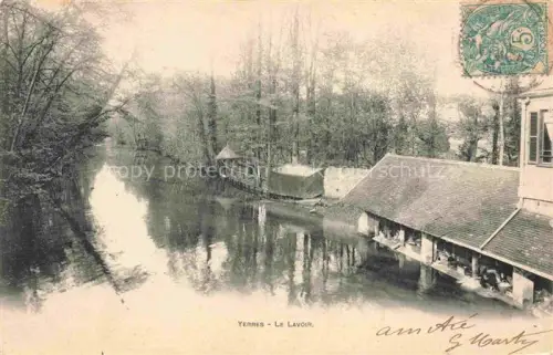 AK / Ansichtskarte Yerres EVRY 91 Essonne Le lavoir