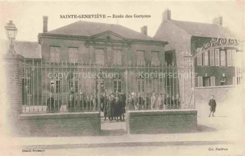 AK / Ansichtskarte Sainte-Genevieve Beauvais 60 Oise Ecole des Garcons