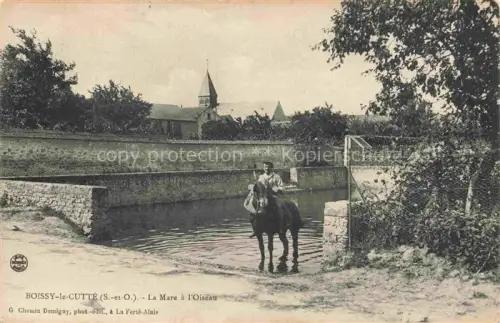 AK / Ansichtskarte Boissy-le-Cutte Etampes 91 Essonne La Mare à l'Oiseau