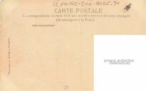 AK / Ansichtskarte Saint-Michel-sur-Orge Château de Lormoy une vielle port